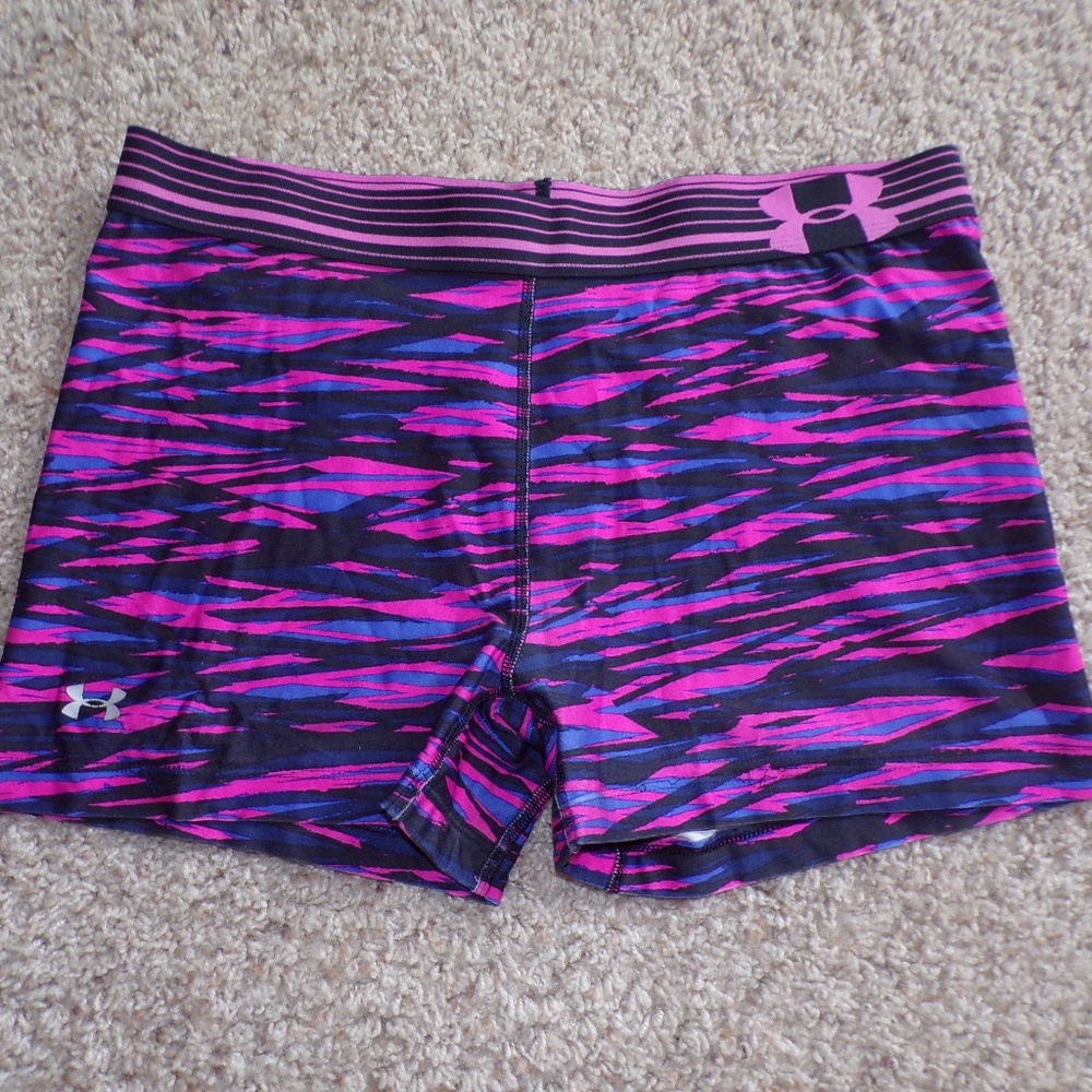 Multicolor Under Armour Spandex Shorts